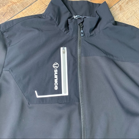 Sunice Black Lightweight Zip Jacket - Picture 2 of 6